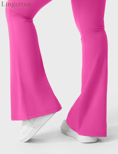 Brittany Flared Leggings with Pockets