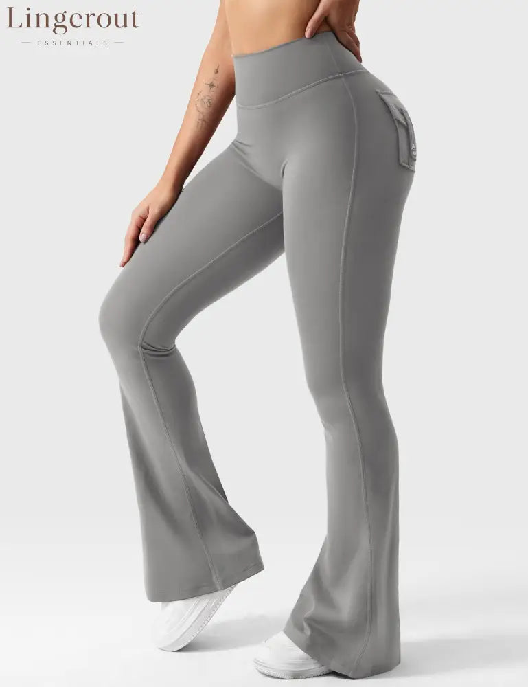 Brittany Flared Leggings with Pockets