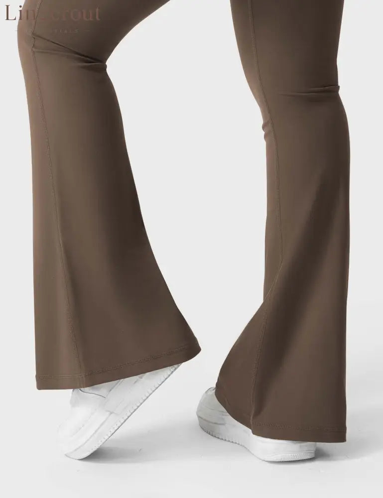Brittany Flared Leggings with Pockets