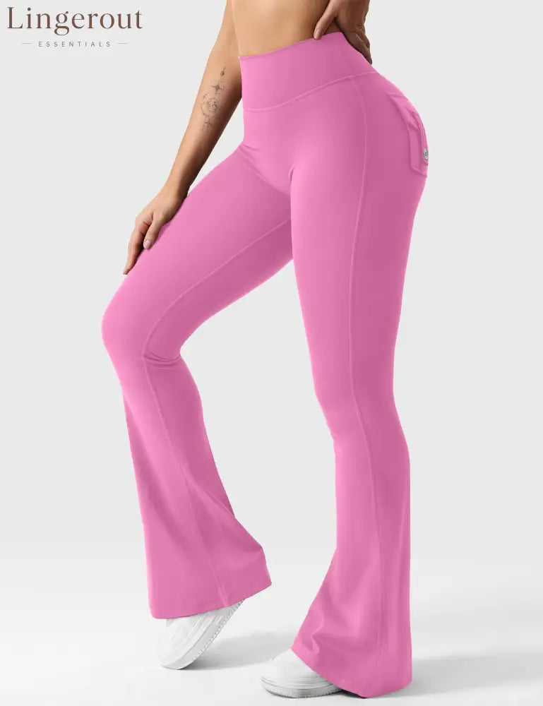 Brittany Flared Leggings with Pockets