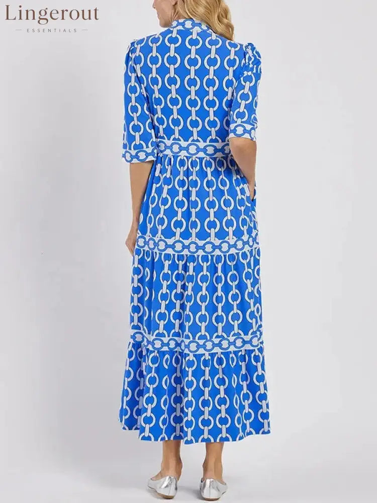 Chain Link Midi Dress