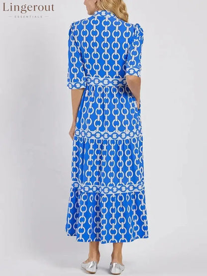 Chain Link Midi Dress