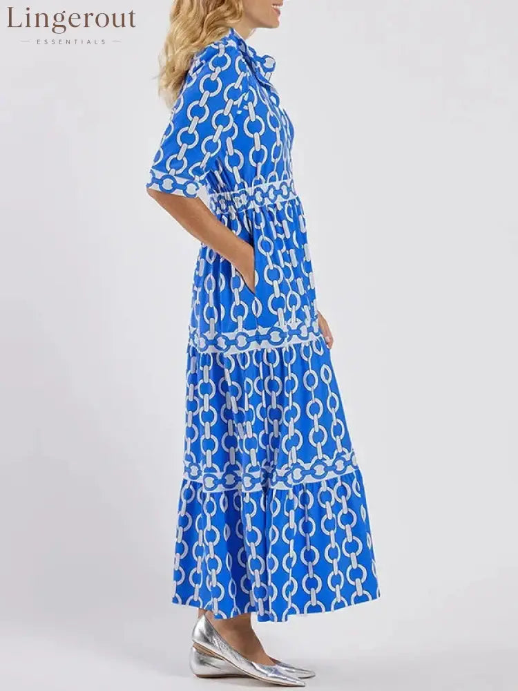 Chain Link Midi Dress