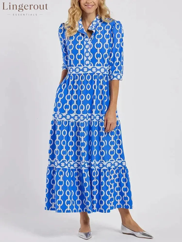 Chain Link Midi Dress