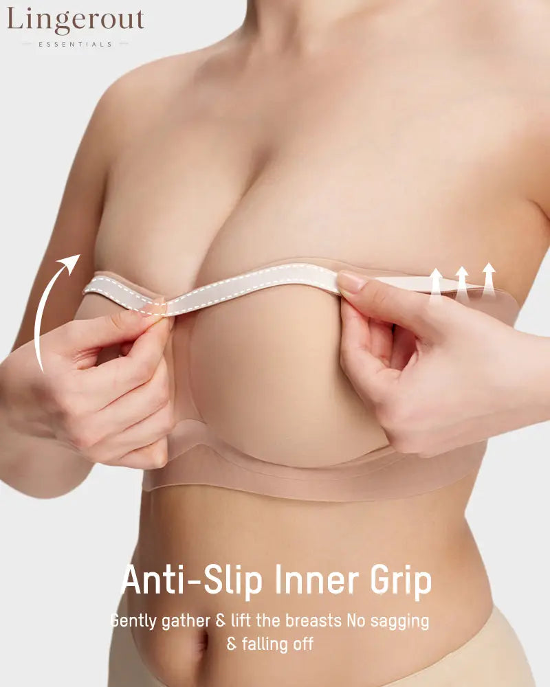 Comfort Stay-Put Anti-Slip Strapless Bra