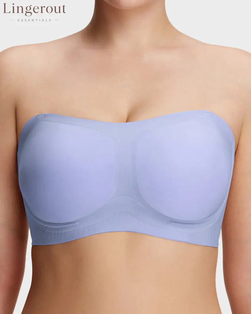 Comfort Stay-Put Anti-Slip Strapless Bra - Blue / S