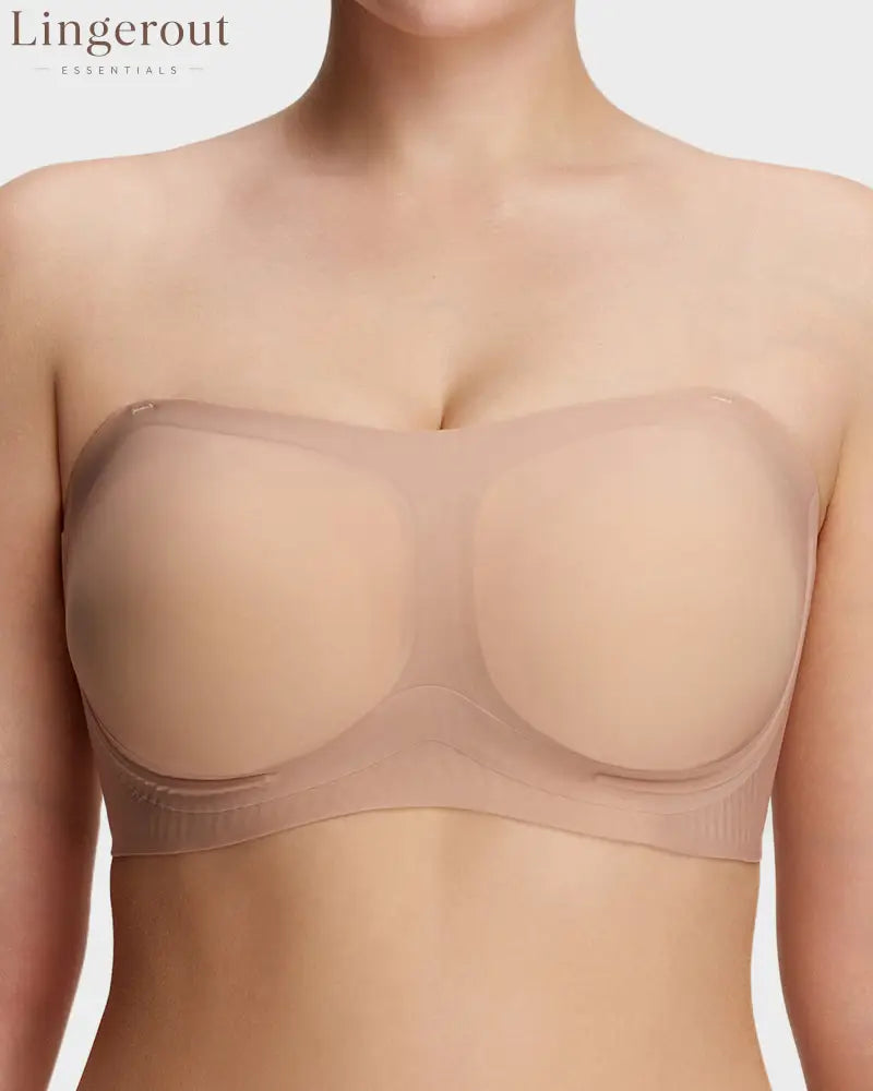 Comfort Stay-Put Anti-Slip Strapless Bra - Nude / S