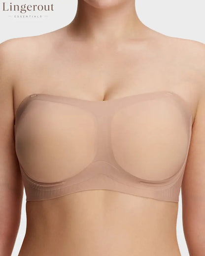Comfort Stay-Put Anti-Slip Strapless Bra - Nude / S