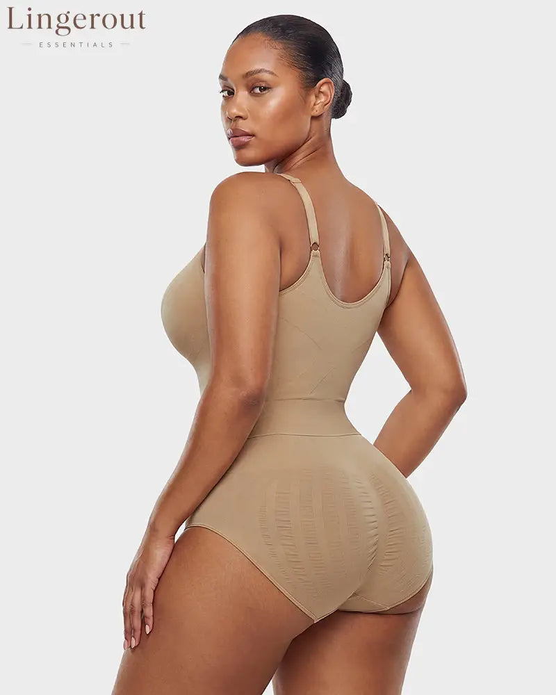 Deep V Camisole Bodysuit Shapewear