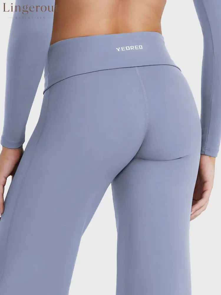 hugmecurve Eddiy 31.5’’ Fold Over Straight Leggings