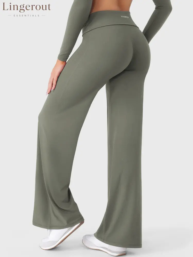 hugmecurve Eddiy 31.5’’ Fold Over Straight Leggings