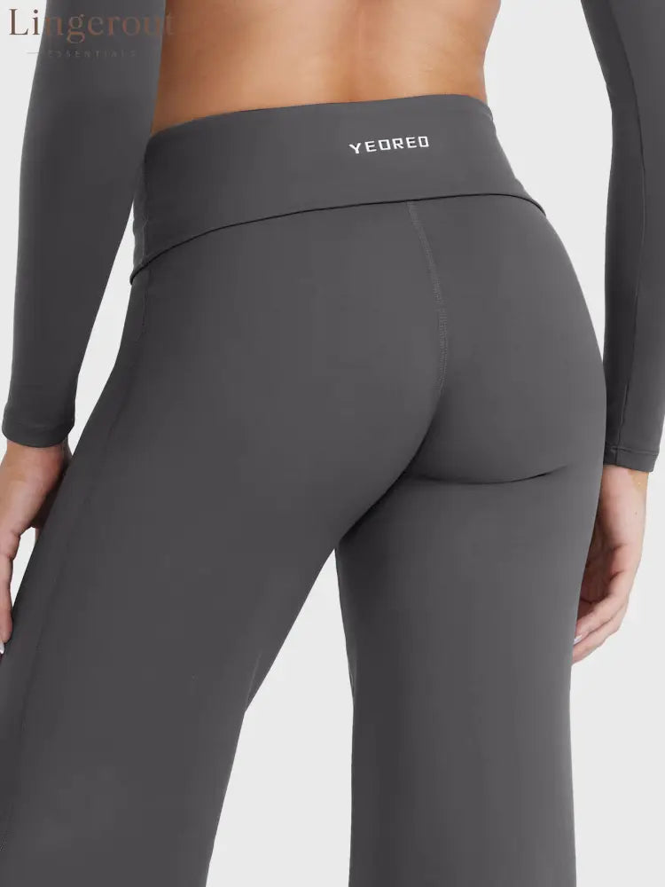 hugmecurve Eddiy 31.5’’ Fold Over Straight Leggings