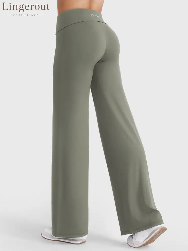 hugmecurve Eddiy 31.5’’ Fold Over Straight Leggings