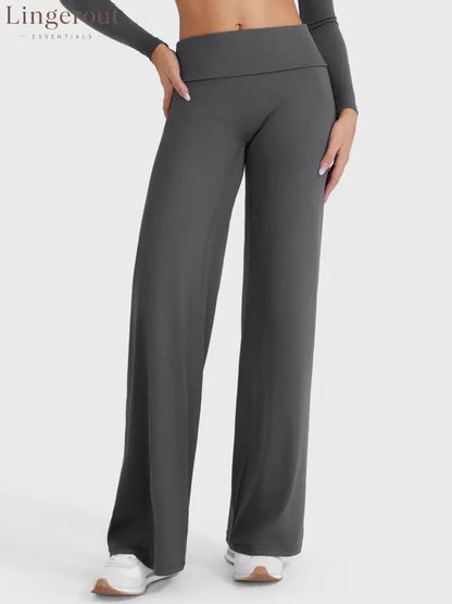 hugmecurve Eddiy 31.5’’ Fold Over Straight Leggings