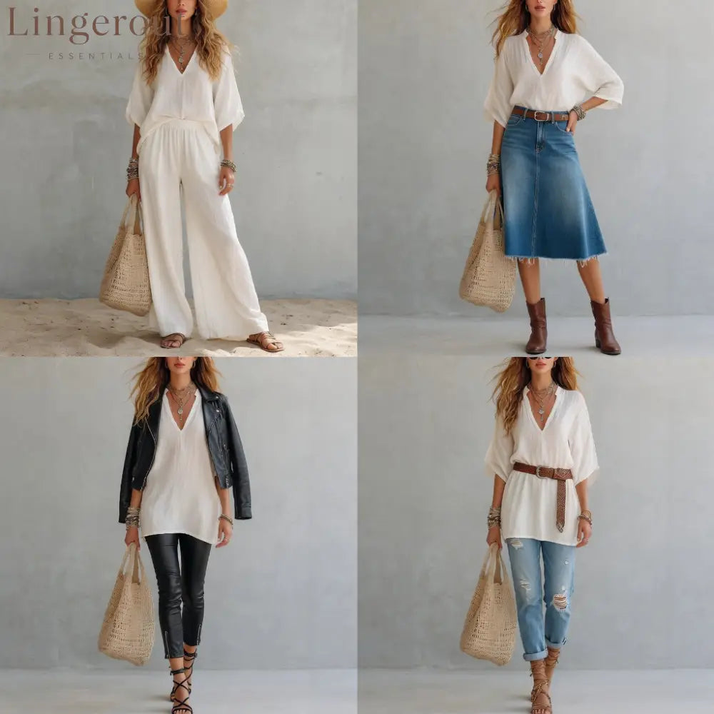 Effortless Boho Tunic Dress – Versatile Summer Essential