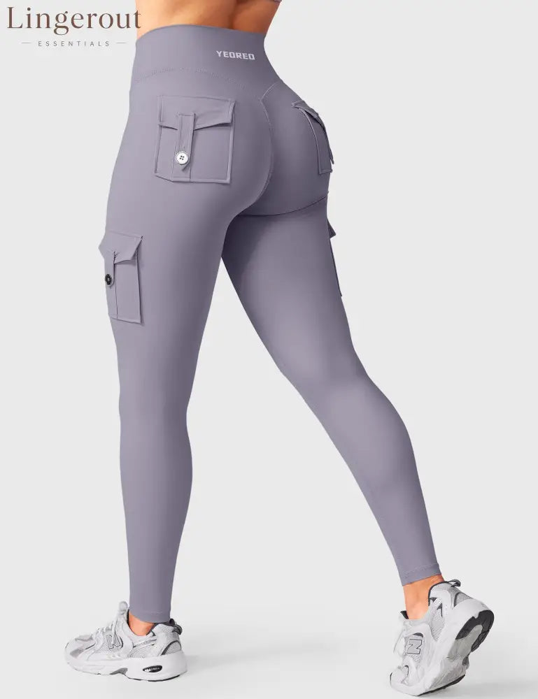 hugmecurve Hedda 25’’ CoreFlex Leggings - Blue Grey / XS