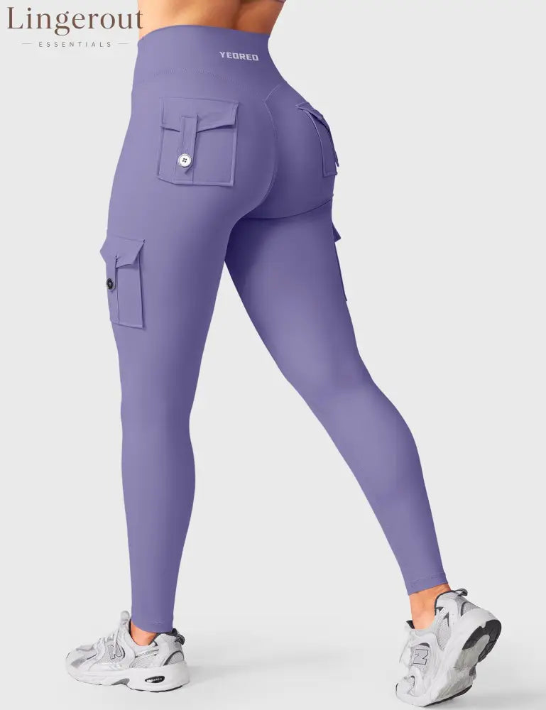 hugmecurve Hedda 25’’ CoreFlex Leggings - Blue Violet / XS