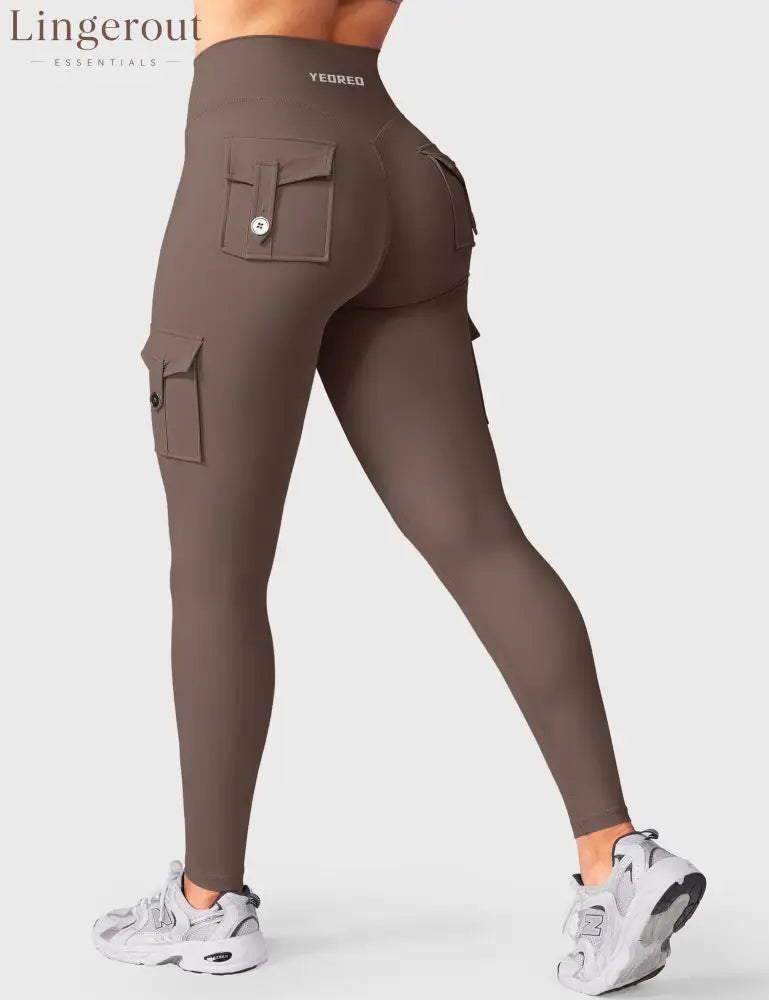 hugmecurve Hedda 25’’ CoreFlex Leggings - Coffee / XS