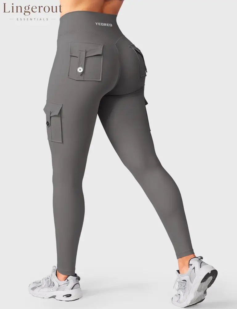 hugmecurve Hedda 25’’ CoreFlex Leggings - Dark Grey / XS