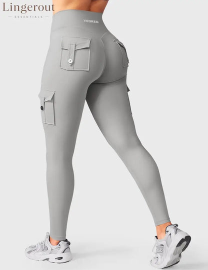 hugmecurve Hedda 25’’ CoreFlex Leggings - Light Grey / XS