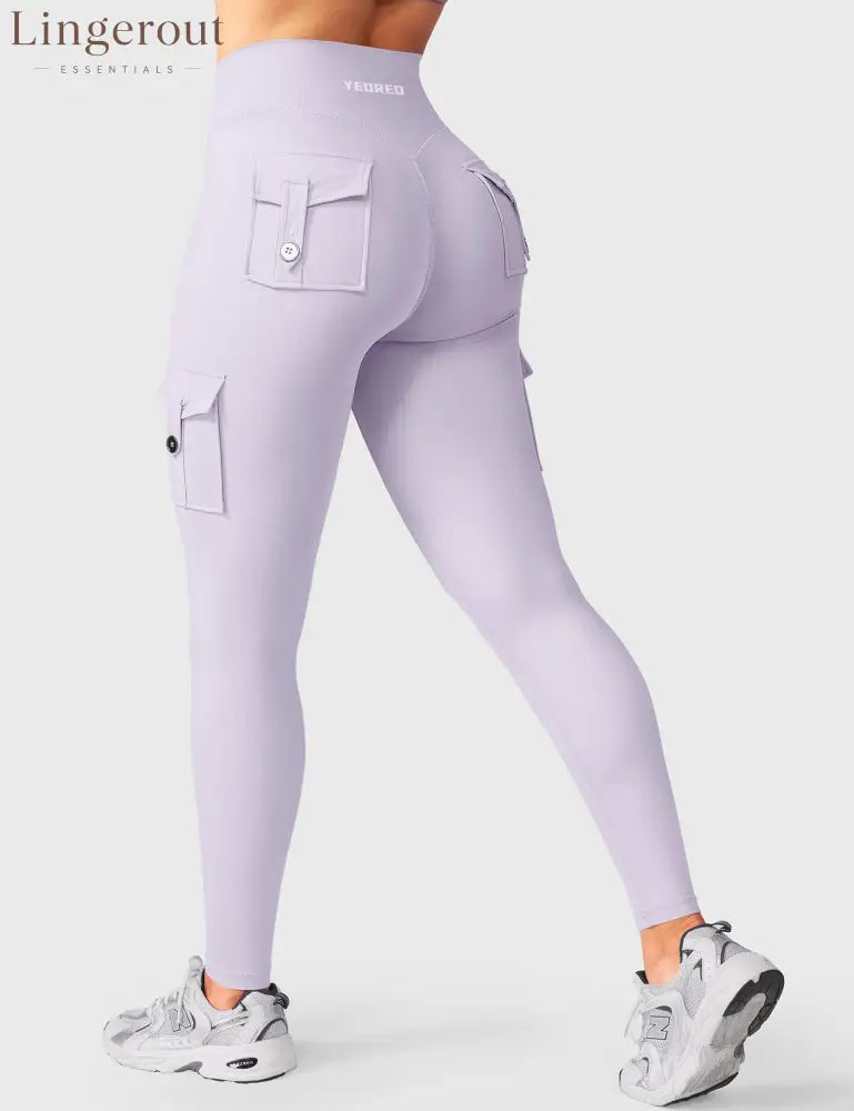 hugmecurve Hedda 25’’ CoreFlex Leggings - Light Purple / XS