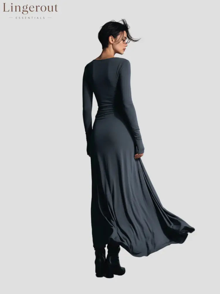 Liora Wrap Maxi Dress