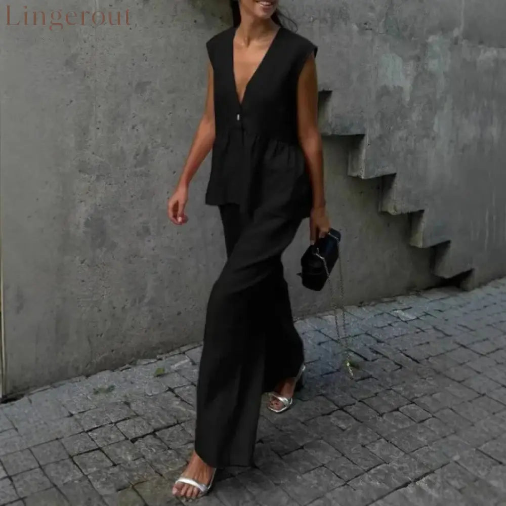 Luna Luxe suit - Black / S