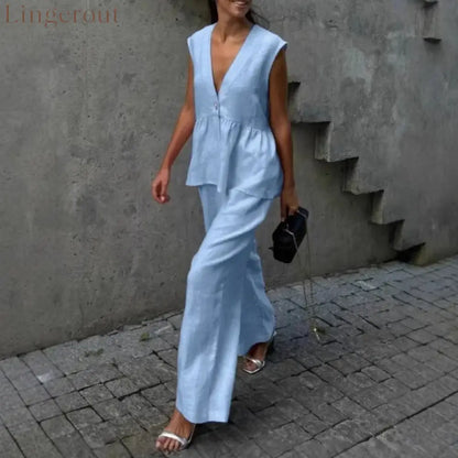 Luna Luxe suit - Blue / S