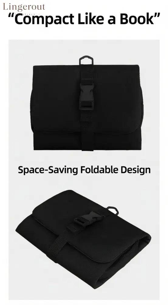 Multi-Layer Hanging Makeup Organizer - Travel Toiletry Bag