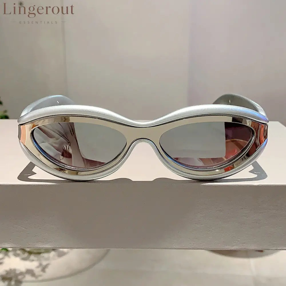 New Fashion Oval Cat Eye Sunglasses