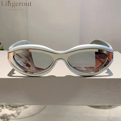 New Fashion Oval Cat Eye Sunglasses