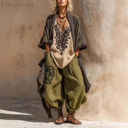 Nomadic Bohemian Art Print Three-Piece Set