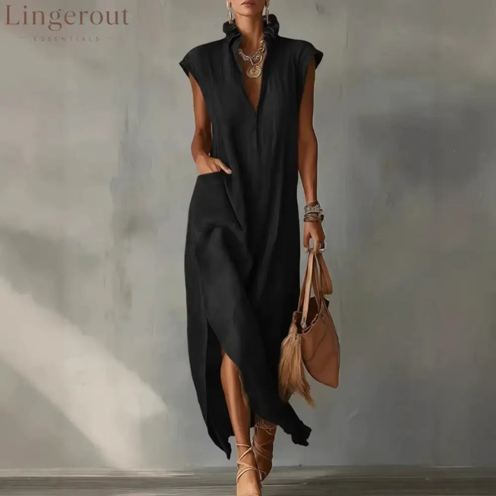 Ruffle Spring Maxi Dress