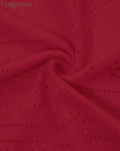 Sleeveless Ruched Cinched Waist Draped Bandeau Dress Eyelet Embroidery Slit Asymmetrical Hem Vacation Dress