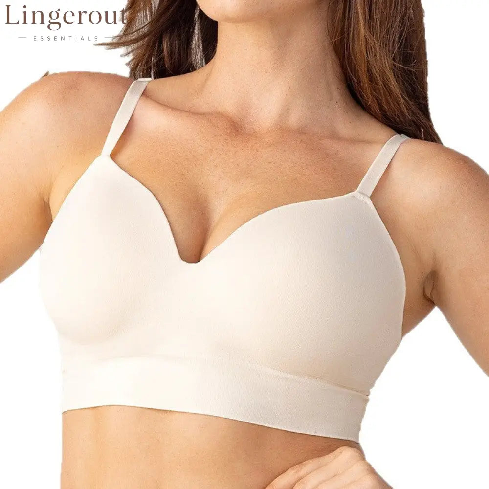 Soft Stretch No Wire Everyday Bra Invisible Under Clothes Intimates