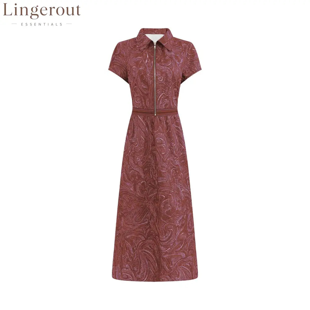 🌟 Timeless Paisley Print Maxi Dress: Effortless Elegance for Every Occasion
