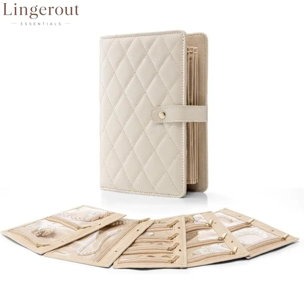🔥Travel Jewelry Notebook - 🔥Beige