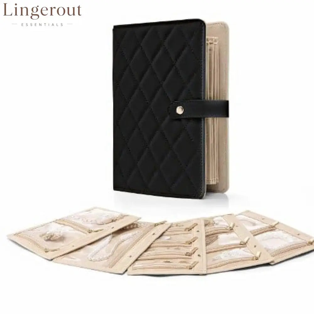 🔥Travel Jewelry Notebook - Black
