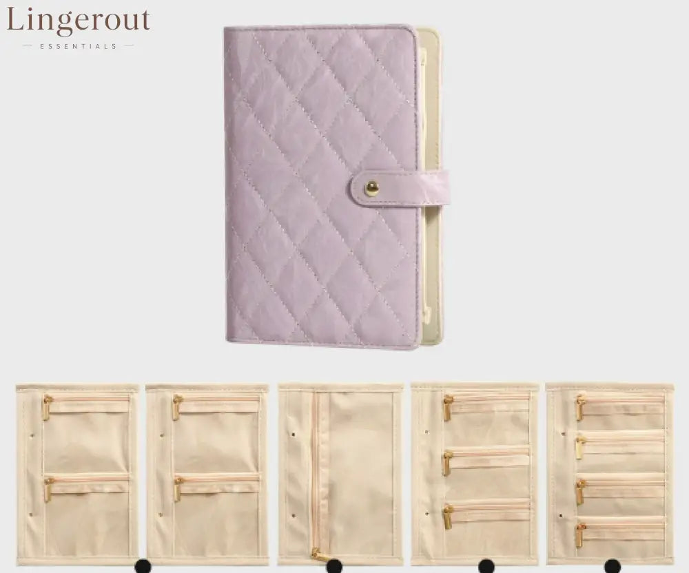 🔥Travel Jewelry Notebook - Purple