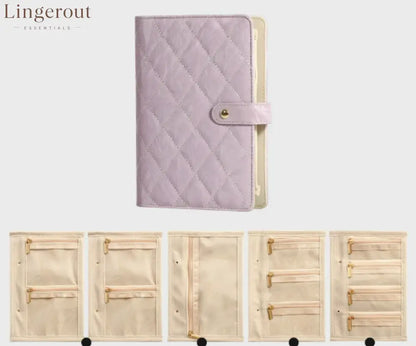 🔥Travel Jewelry Notebook - Purple
