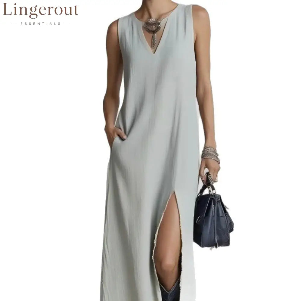 Vacation Loose Slimming Long Dress
