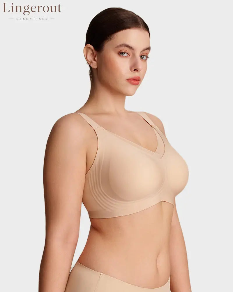 Womens Wireless Bras V Mesh Comfortable Bralette Supportive